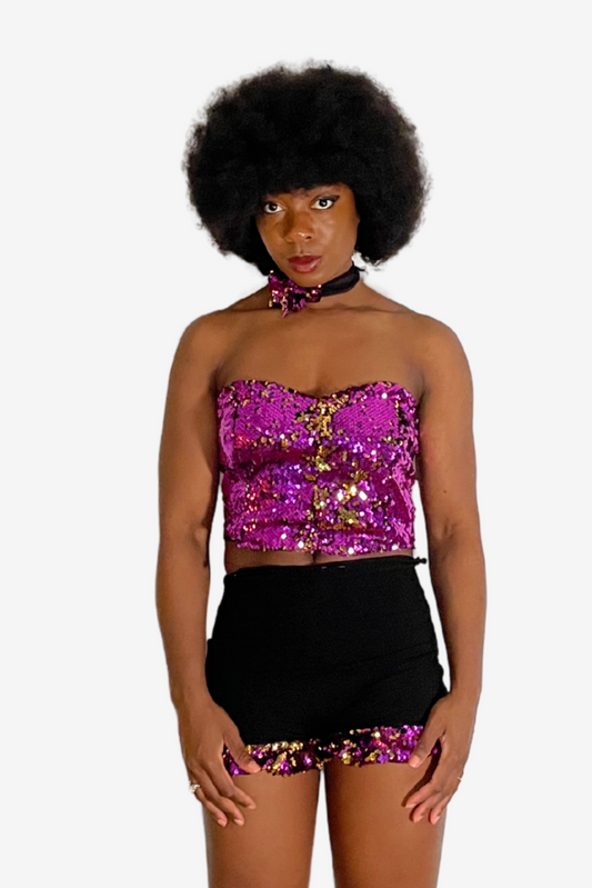Corset à sequins - Édition Atelier