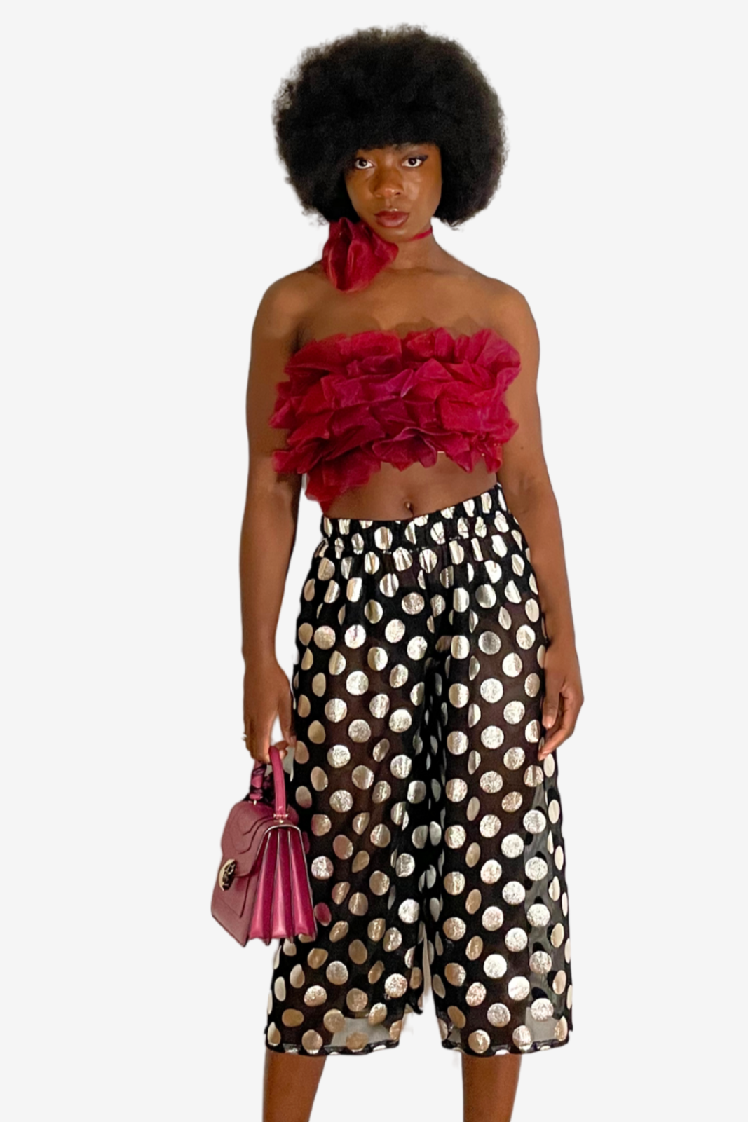 Pantalon Disco Pois